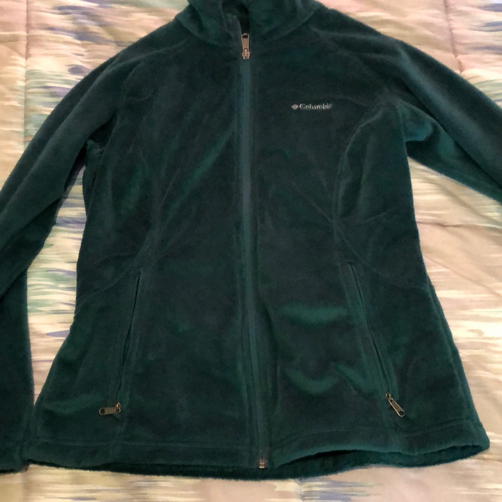 Columbia zip up M SUPER SOFT